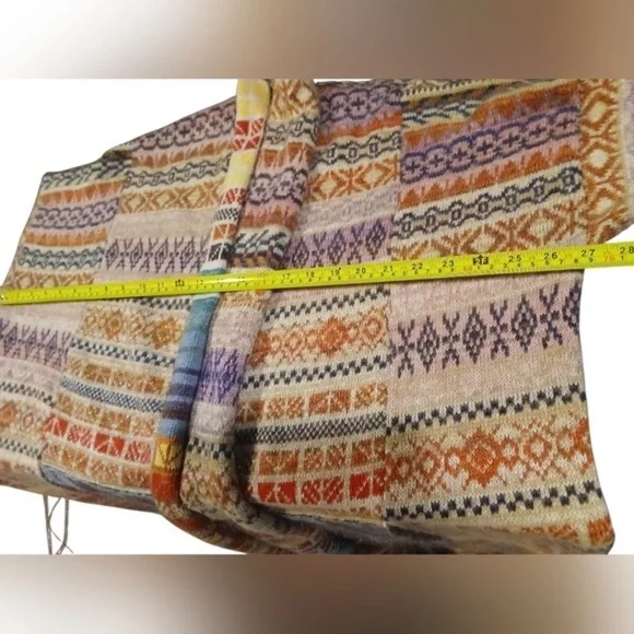 Free People Match Maxi Cardigan Mixed Print Long Open Womans Medium - Picture 4 of 10